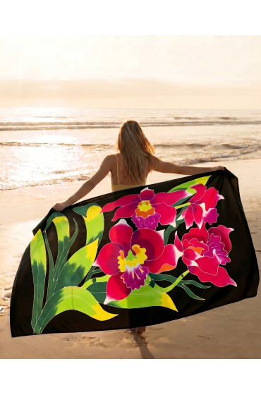Hand Painted Rayon Sarong